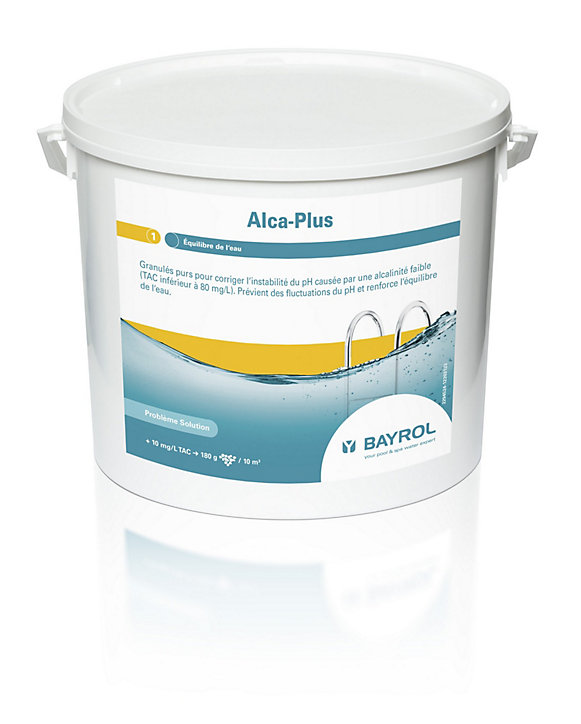Alca Plus granulés purs solution pH Bayrol 5 kg