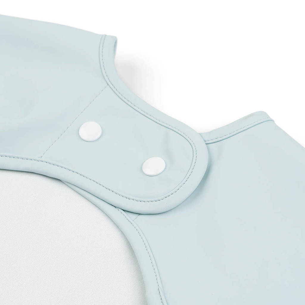Sleeved pocket bib Wally Blue