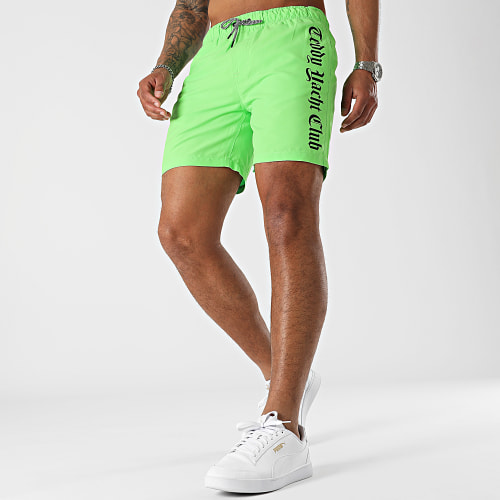 Short De Bain Flash Series Vert Fluo