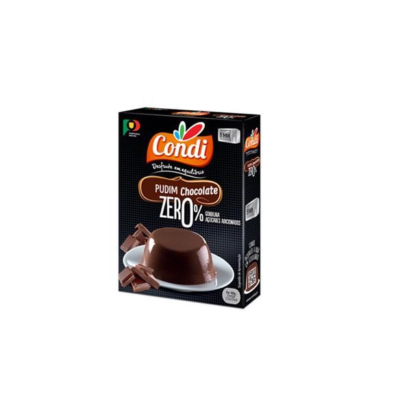 Pudim Chocolate Zero