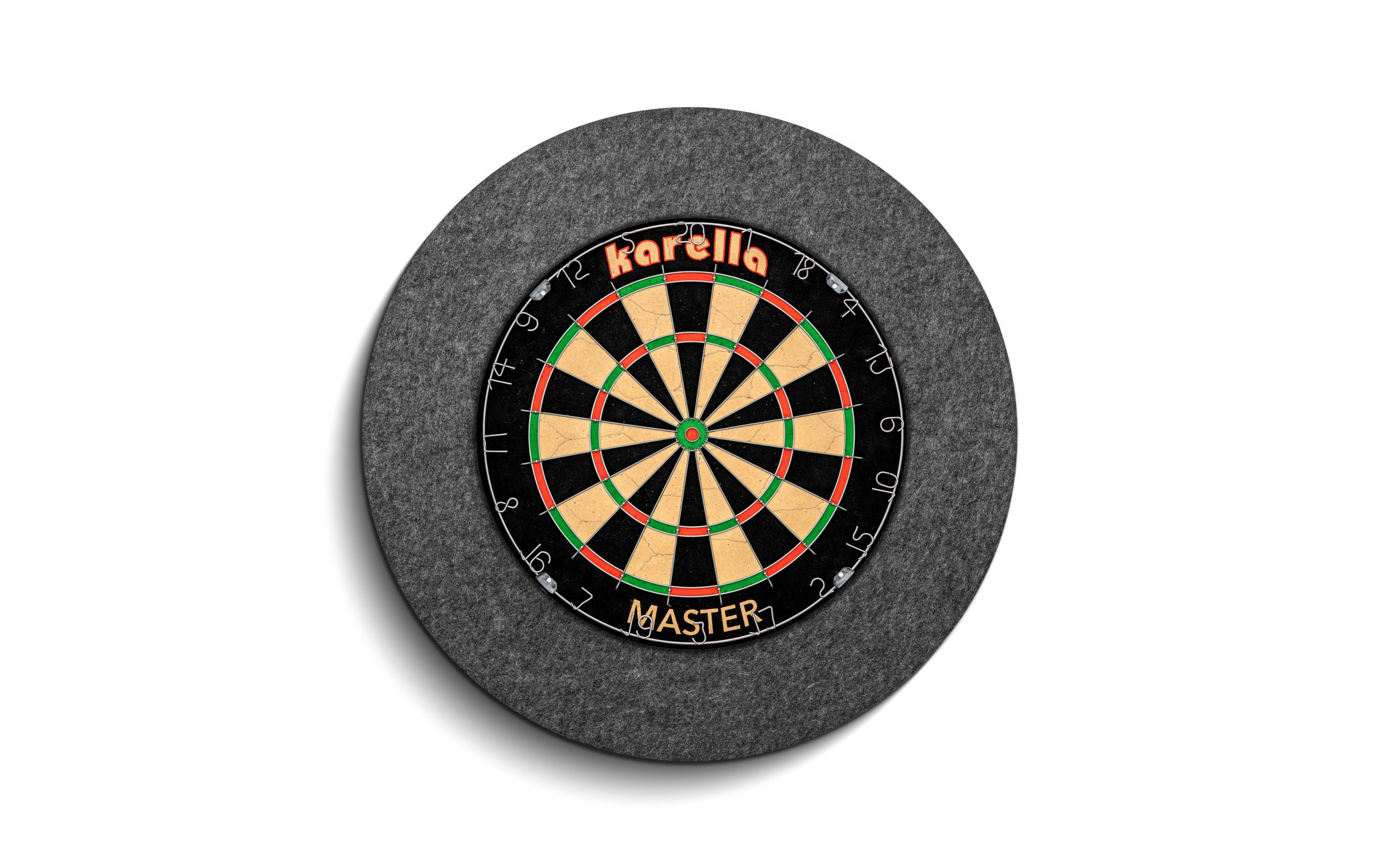 Schallschutz für Steeldartboards<br>Schallschutz für Dartscheiben