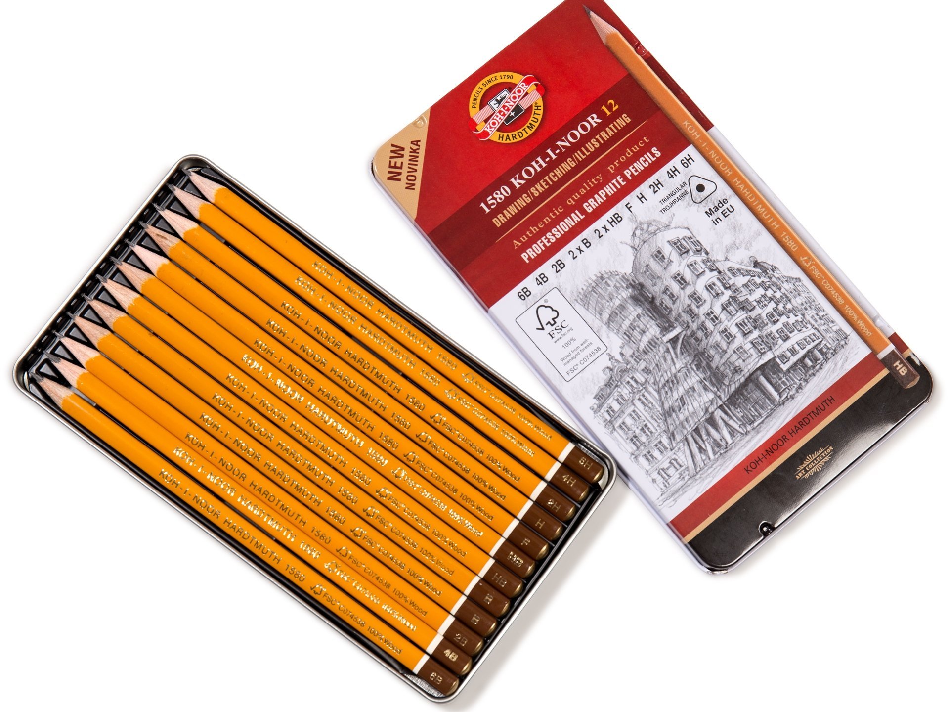 Koh-i-Noor Graphitstift Hardtmuth 1580