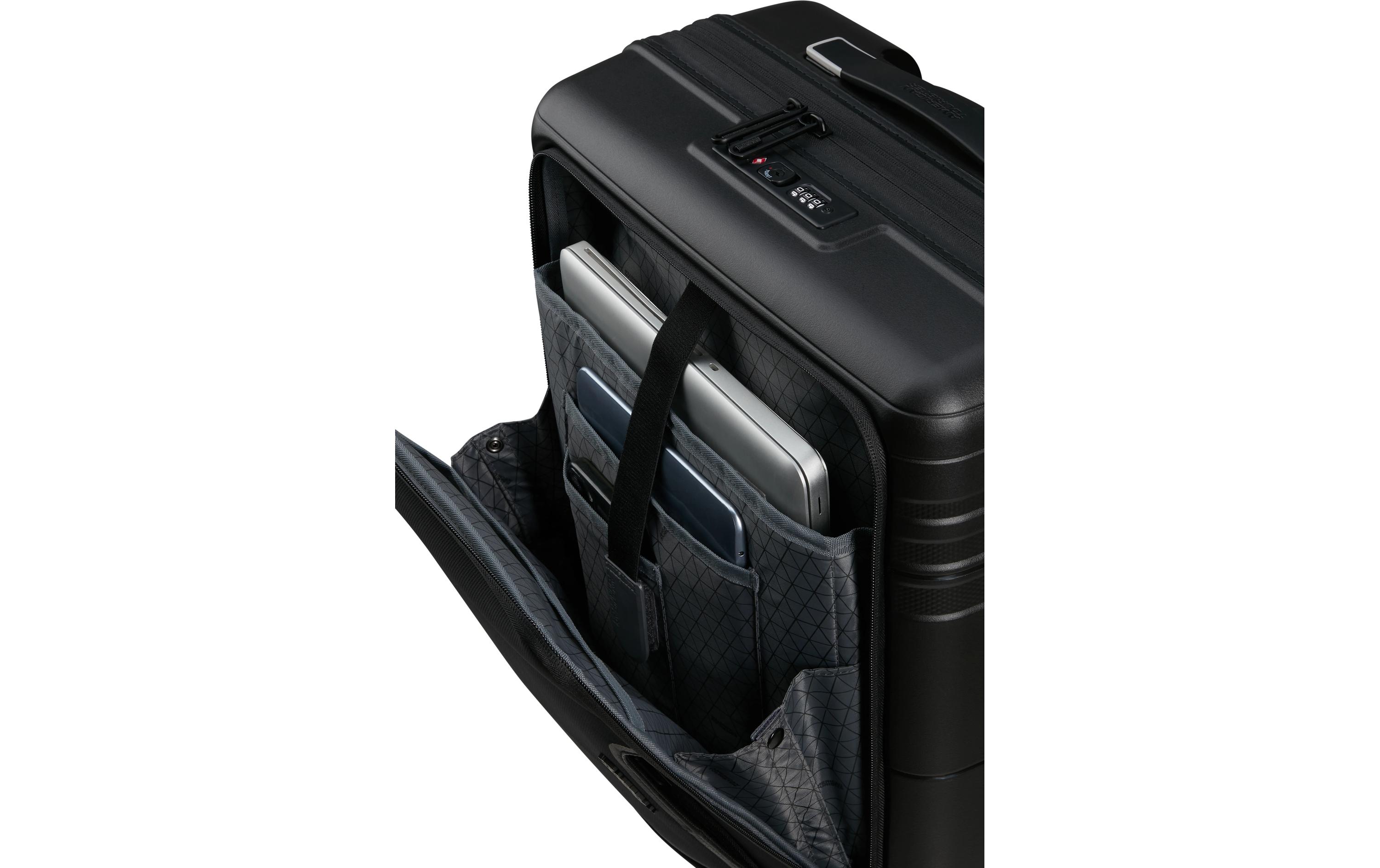 Reisekoffer Hello Cabin 55 Onyx Black<br>Handgepäck-Trolley