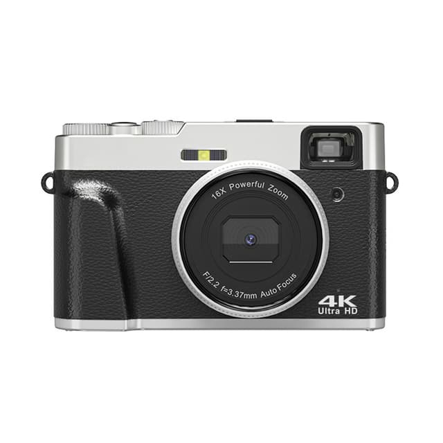 Digitalkamera 4K 48MP 16X zoom Sort