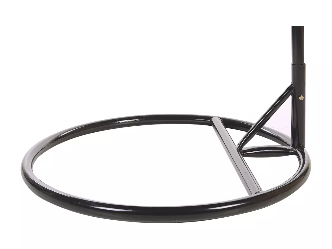 Support pour fauteuil suspendu STAN Métal Noir