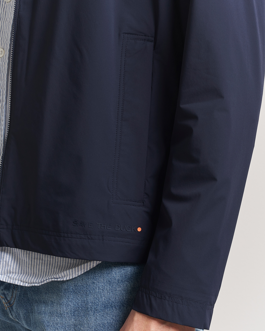 Save The Duck Saxon Lightweight Stretch Jacket Navy Blue