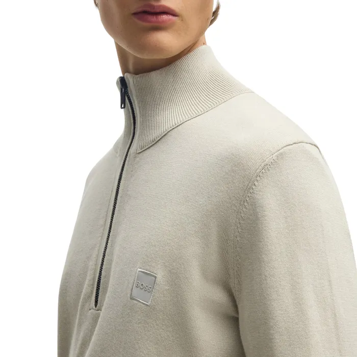 Boss Kanobix Half Zip Sweater Heren