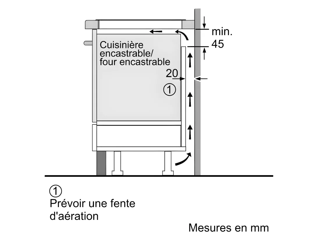 Siemens Table de cuisson induction 60cm 4 feux 7400w gris - EX65KHEC1F