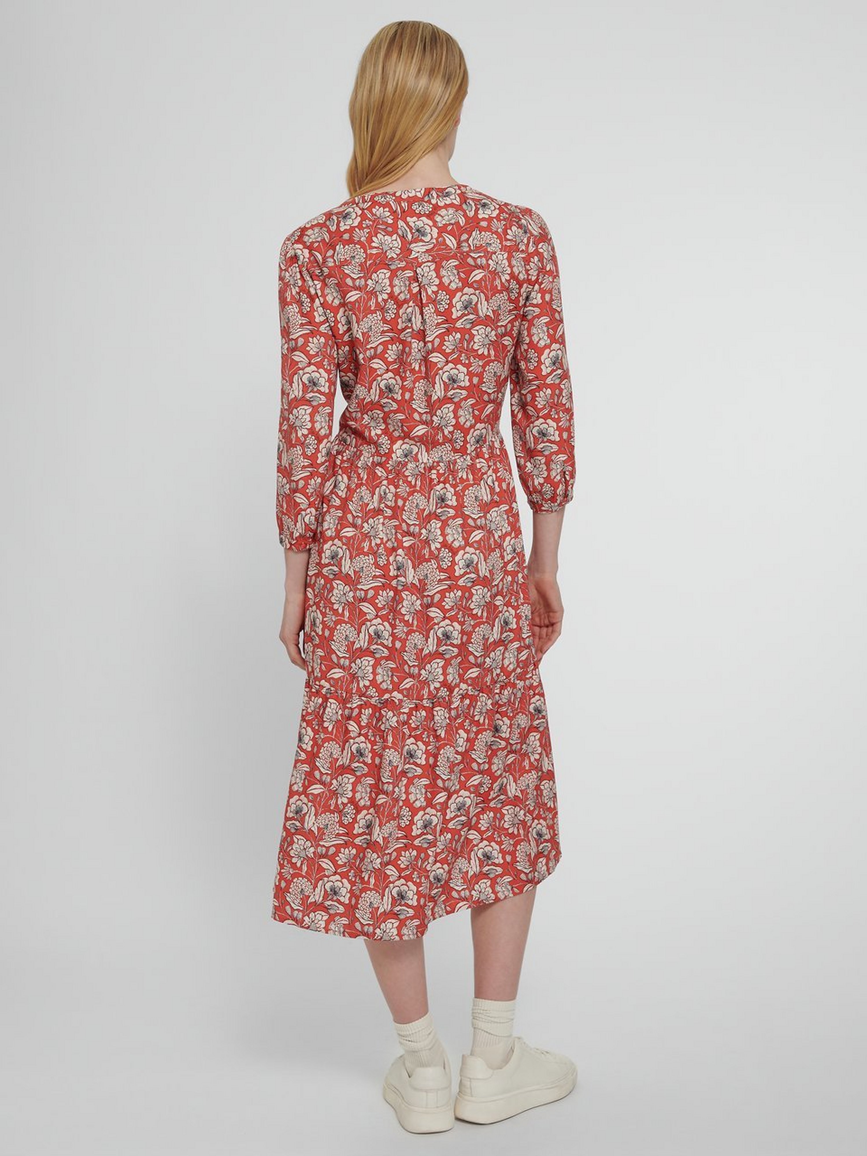 Kleid mit 3/4-Arm