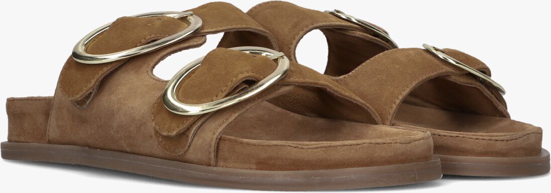 STRATEGIA cognac strategia slippers f69 sue