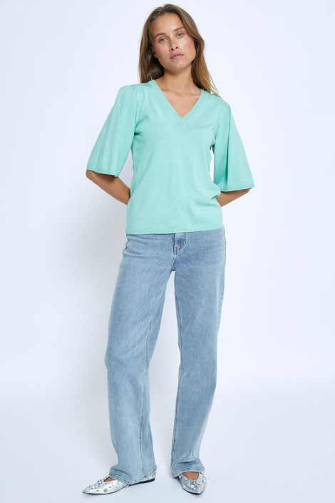 Peppercorn groene dames trui
