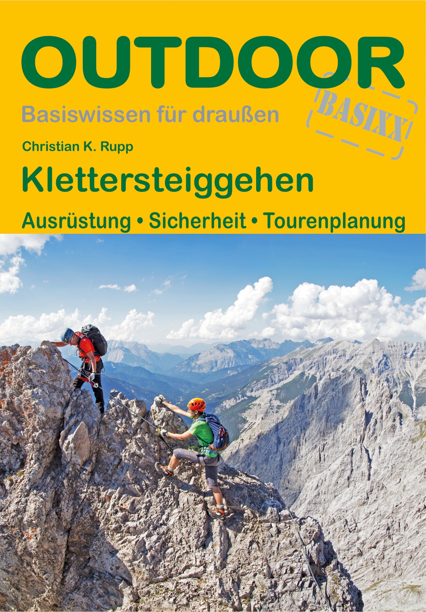 Conrad Stein Verlag Klettersteiggehen OutdoorHandbuch Band 395