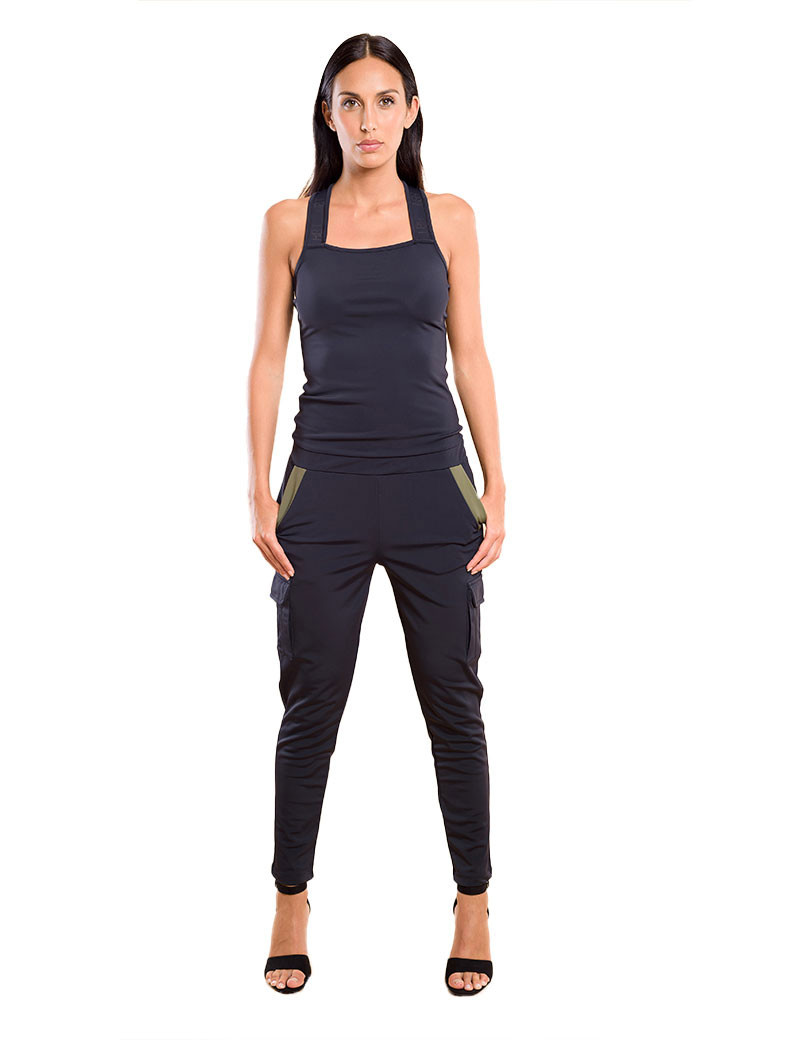 HBT MILITARY GOLD - COMBINAISON MARTA WILD NOIR