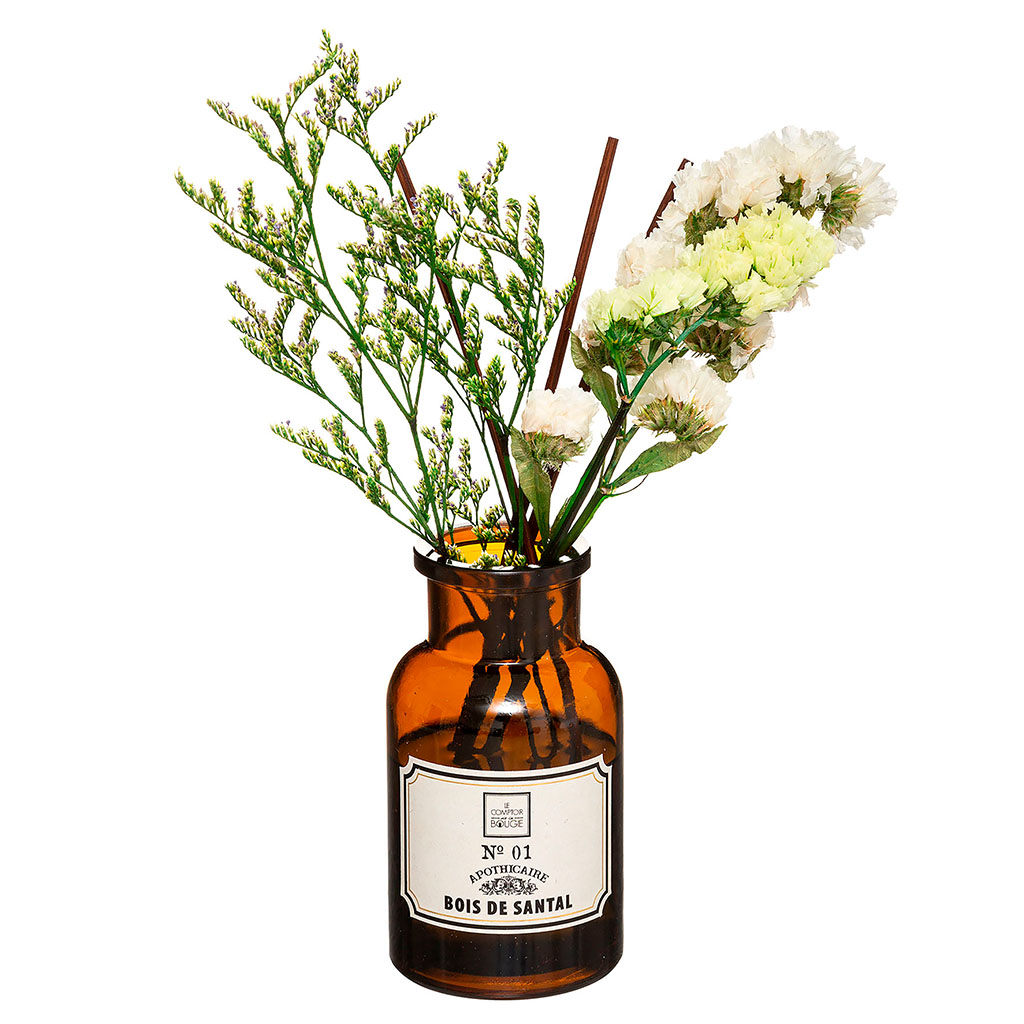 Diffuseur de parfum fleurs séchées 100ml