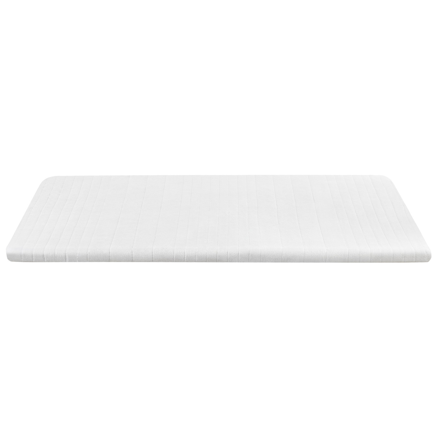 Beliani - DAZZEL - Matrastopper - Wit - 160 x 200 cm - Traagschuim