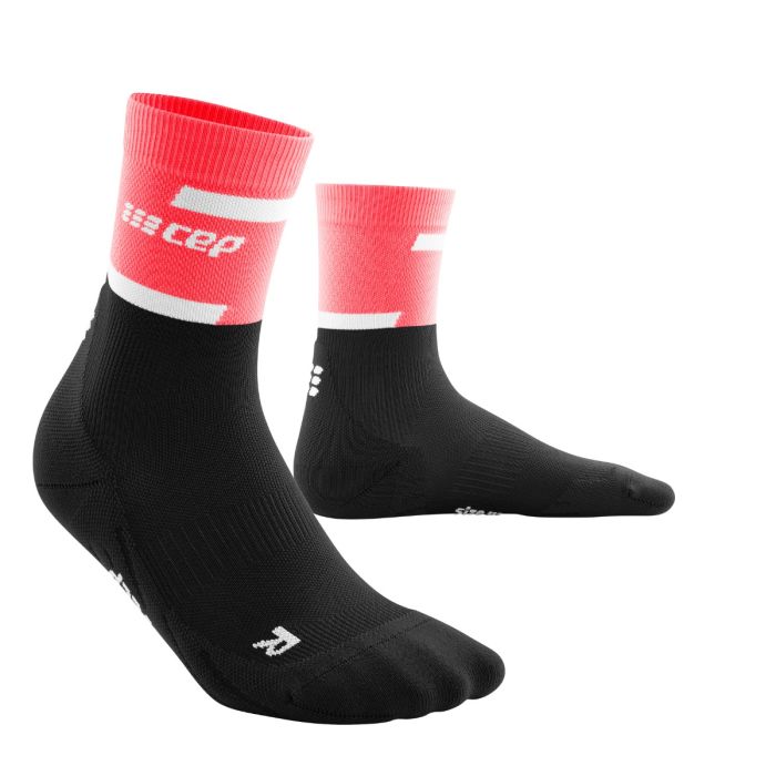 CEP Dame Strømper The Run Socks Mid Cut V4 Sort