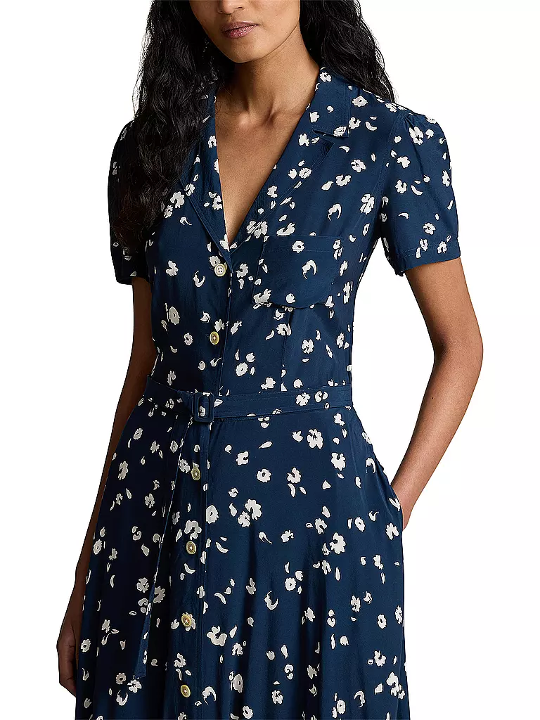 POLO RALPH LAUREN Maxikleid dunkelblau