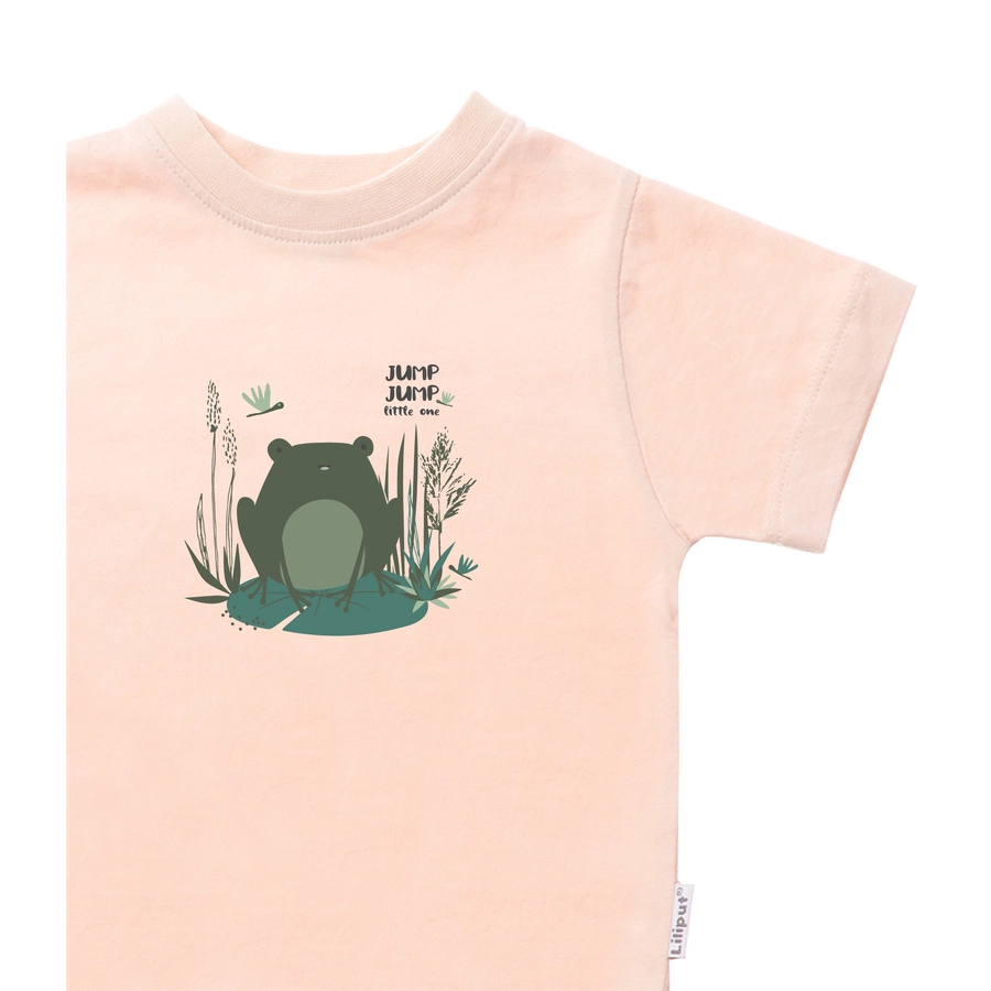 Liliput T-Shirts im 2er Pack Krokodil oliv-rosa