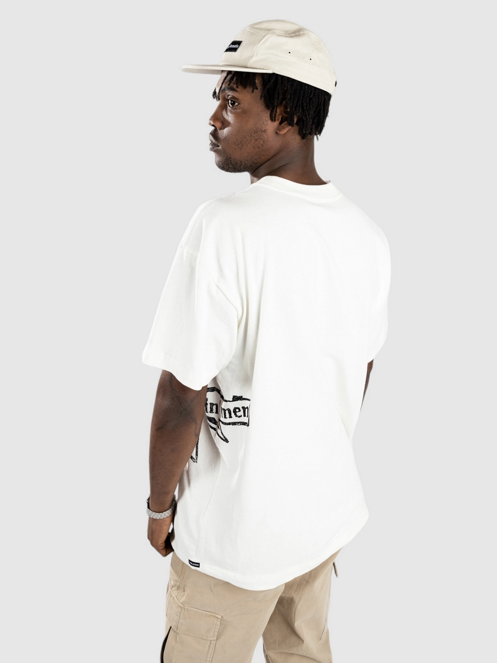 Volcom V Ent Stone Burst T-Shirt off white
