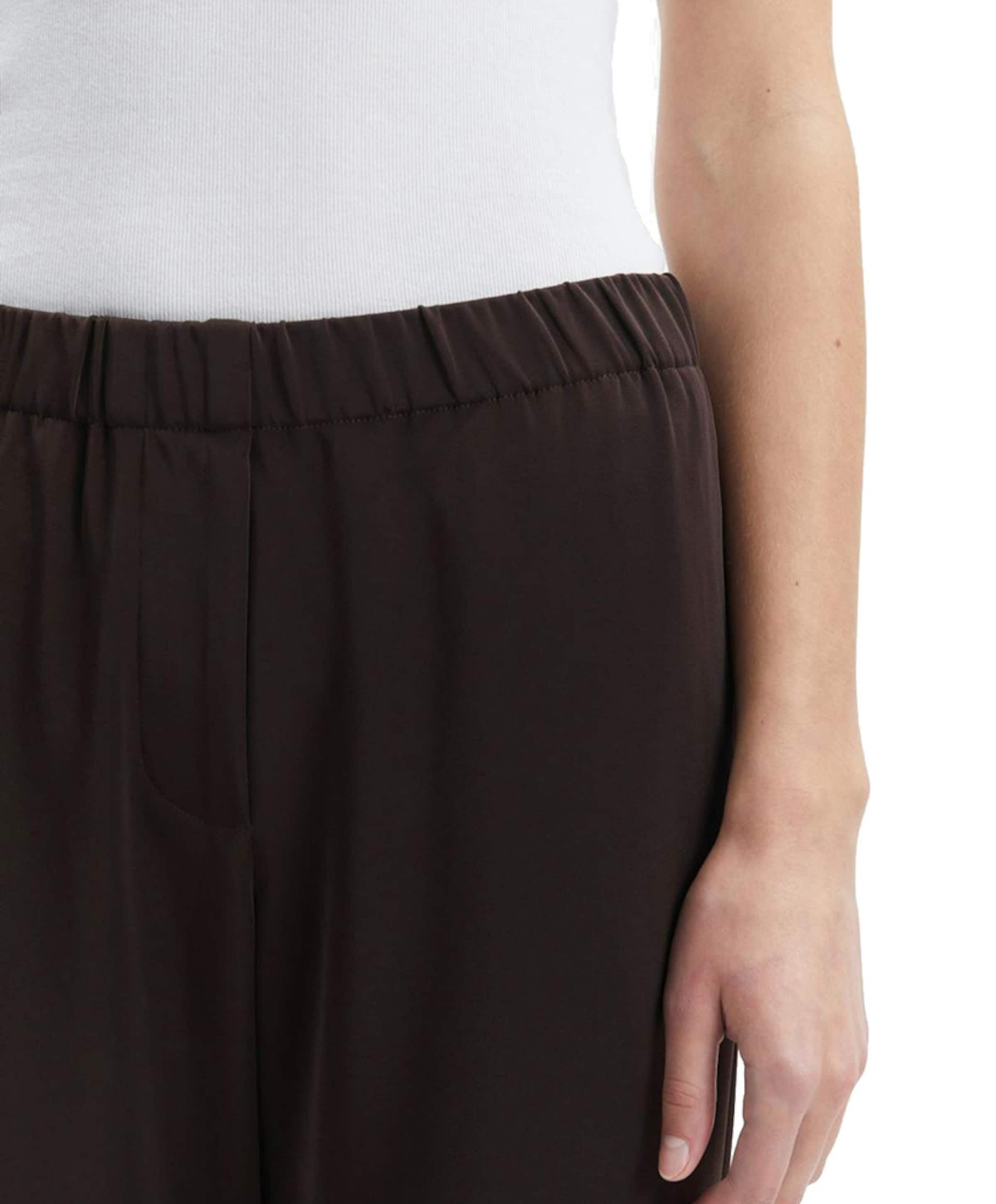 Samsøe Samsøe Hoys straight pants 7331 bruin