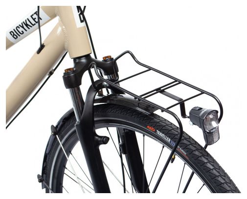 Vélo de Ville Femme Bicyklet Colette Shimano Acera/Altus 8V 700 mm Ivoire Brillant