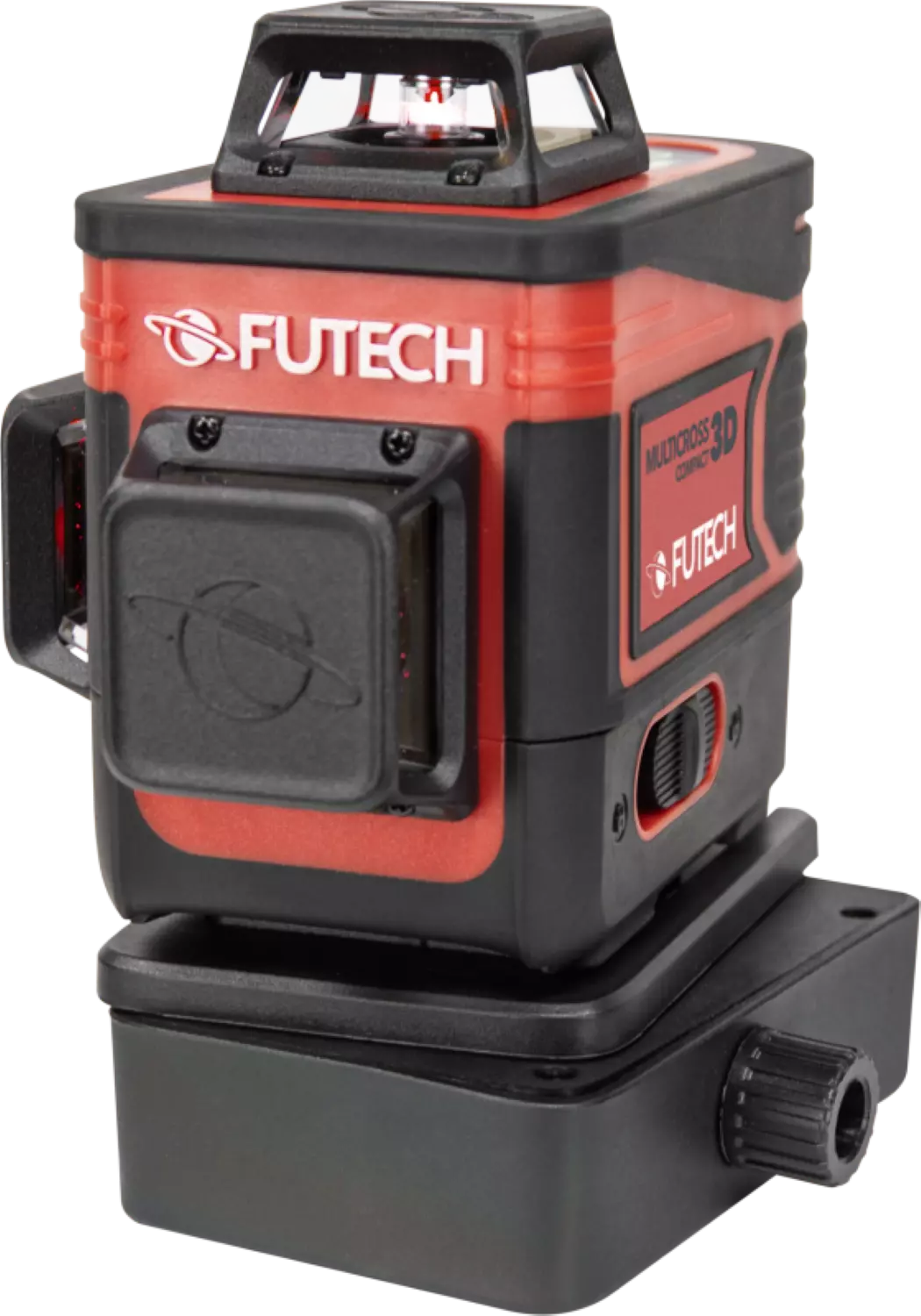 FUTECH MC3D Multicross 3D Compact kruislijnlaser set incl. statief in koffer - rood - 2x 120m - 3 lijnen