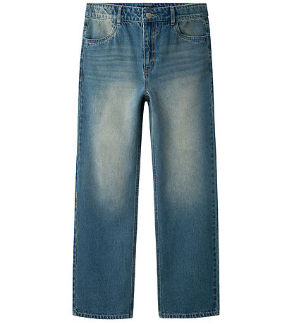 LMTD Jeans - NlmToizza - Medium+ Blue Denim/Schmutzige Wäsche