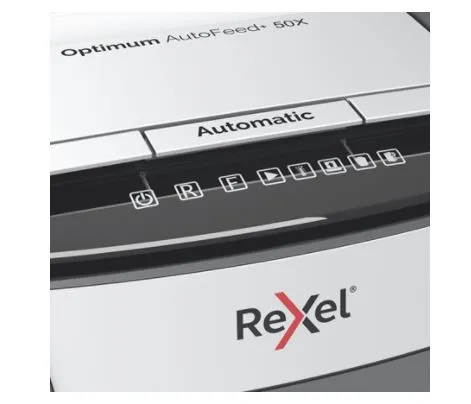 Makulator Rexel Optimum AutoFeed  50X krydsmakulering 4x28 mm (P-4)
