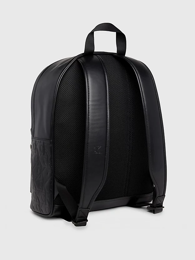 Mochila redonda com logotipo