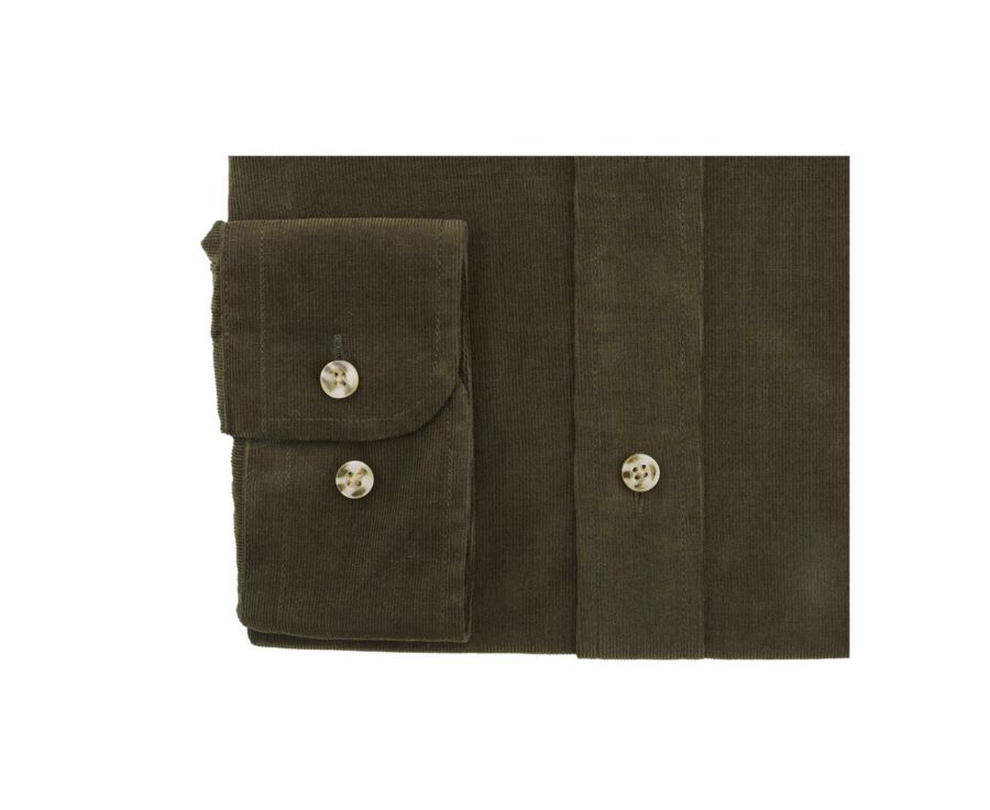 Chemise en velours Kaki - WAYNE