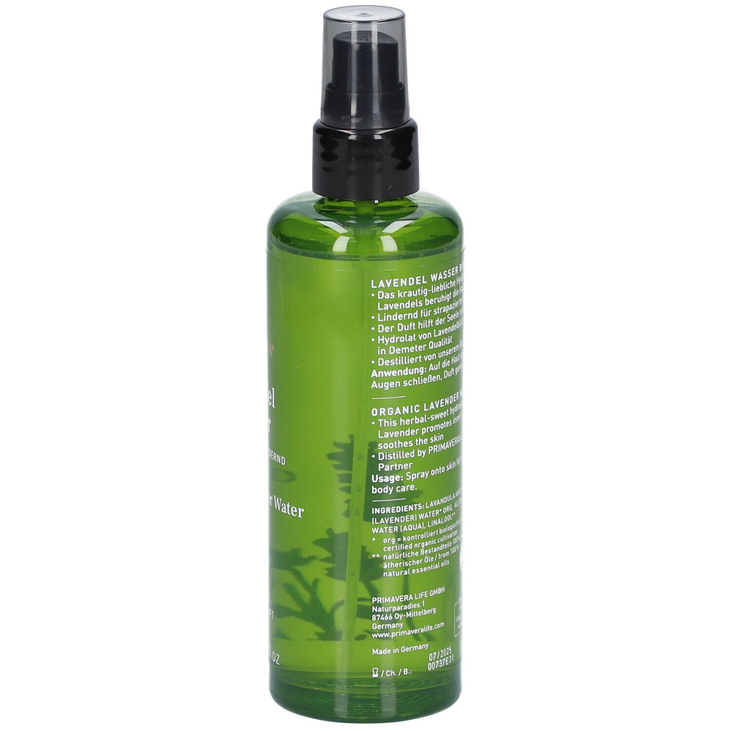Primavera Lavendel Wasser