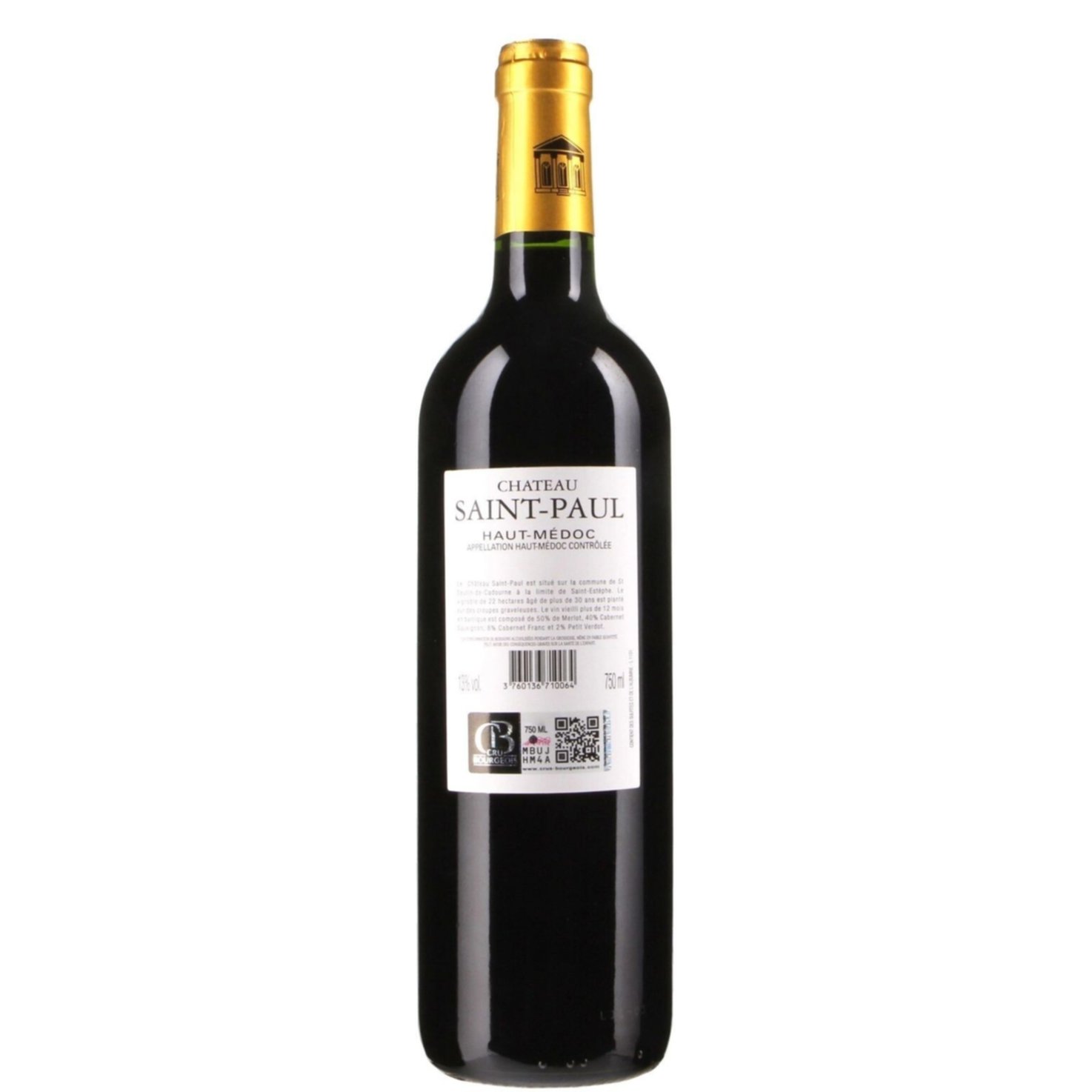 Château Saint-Paul Cru Bourgeois Haut-Médoc AOC -75cl