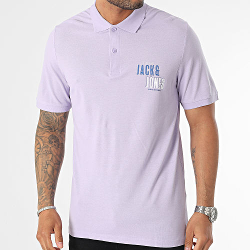 Polo Manches Courtes Coast Lila