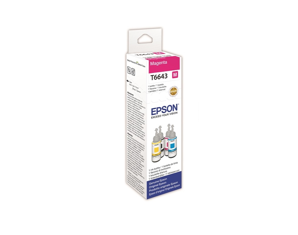 TINTEIRO EPSON T6643 MAGENTA 70ML