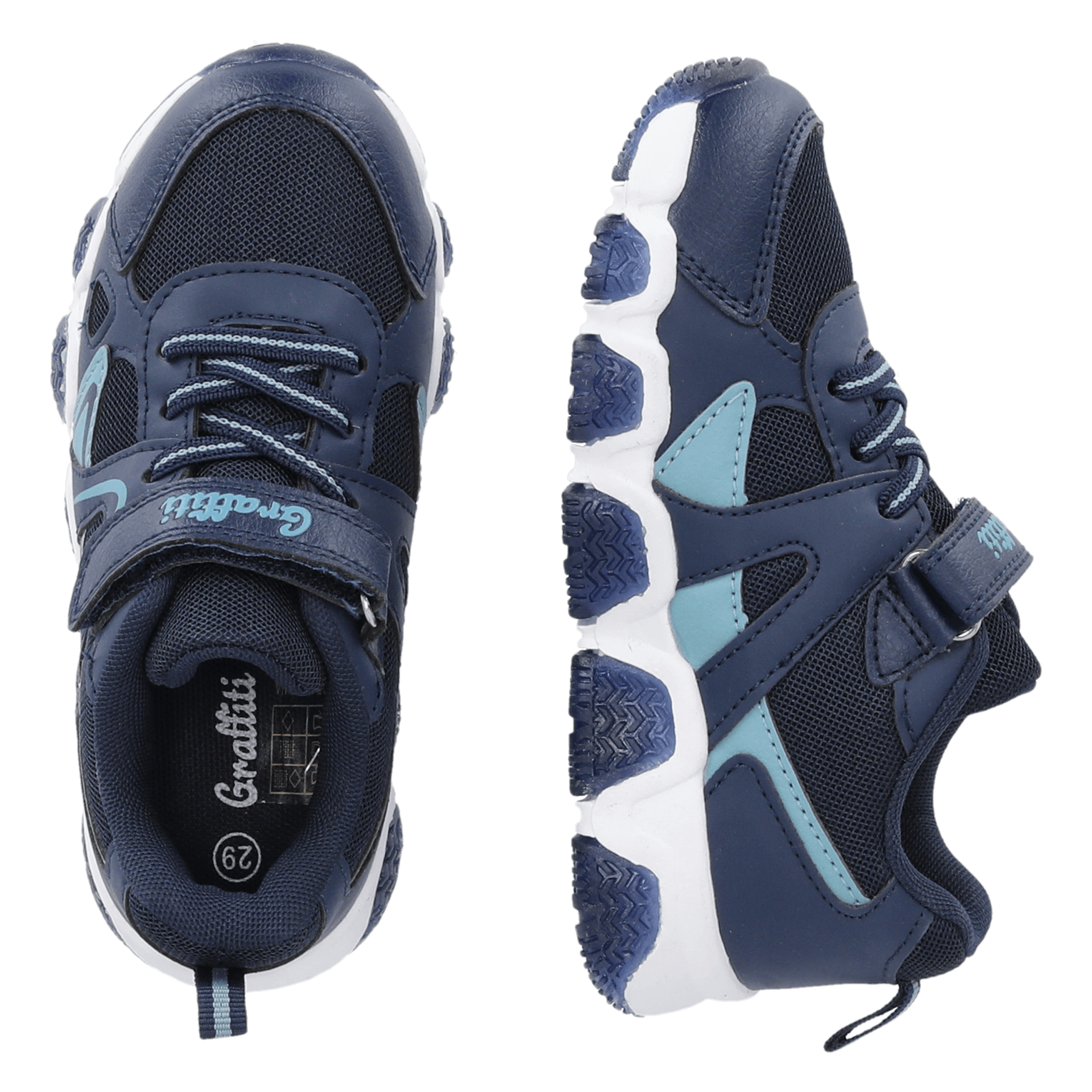Graffiti Rupene Kids Shoe W/lights (24-35) - Fritids og motesko