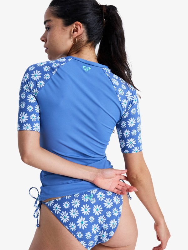 The Classic Lycra Lycra manches courtes Bleu Femme
