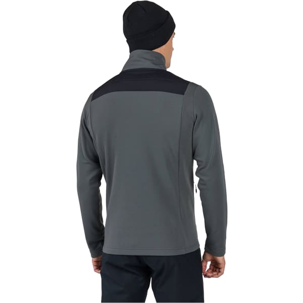 Veste polaire ROSSIGNOL NEW HERO CLASSIQUE HYBRID CLIM FZ ONYX GREY