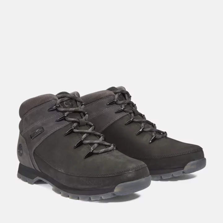 Bota Euro Sprint Hiker Masculina em Preto/Cinza