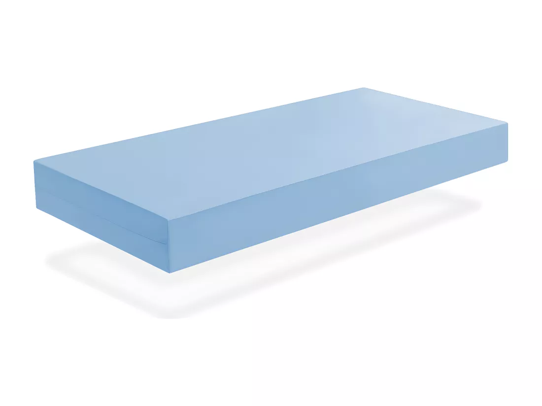 Matelas 90X190 VISCO MEDICAL- GERIATRIQUE Epaisseur 20 CM - Pour lit medicalise et articules - 3 CM Mousse à memoire de forme et 17 CM Mousse therapeutique