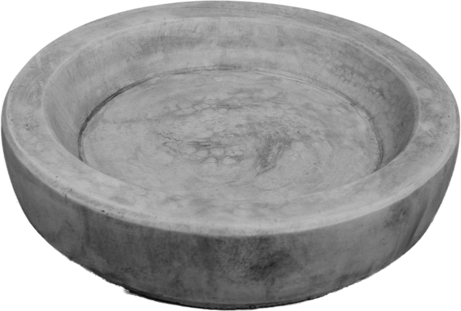 De Beeldengieterij drinkschaal Raima grijs D 30 H 7 cm