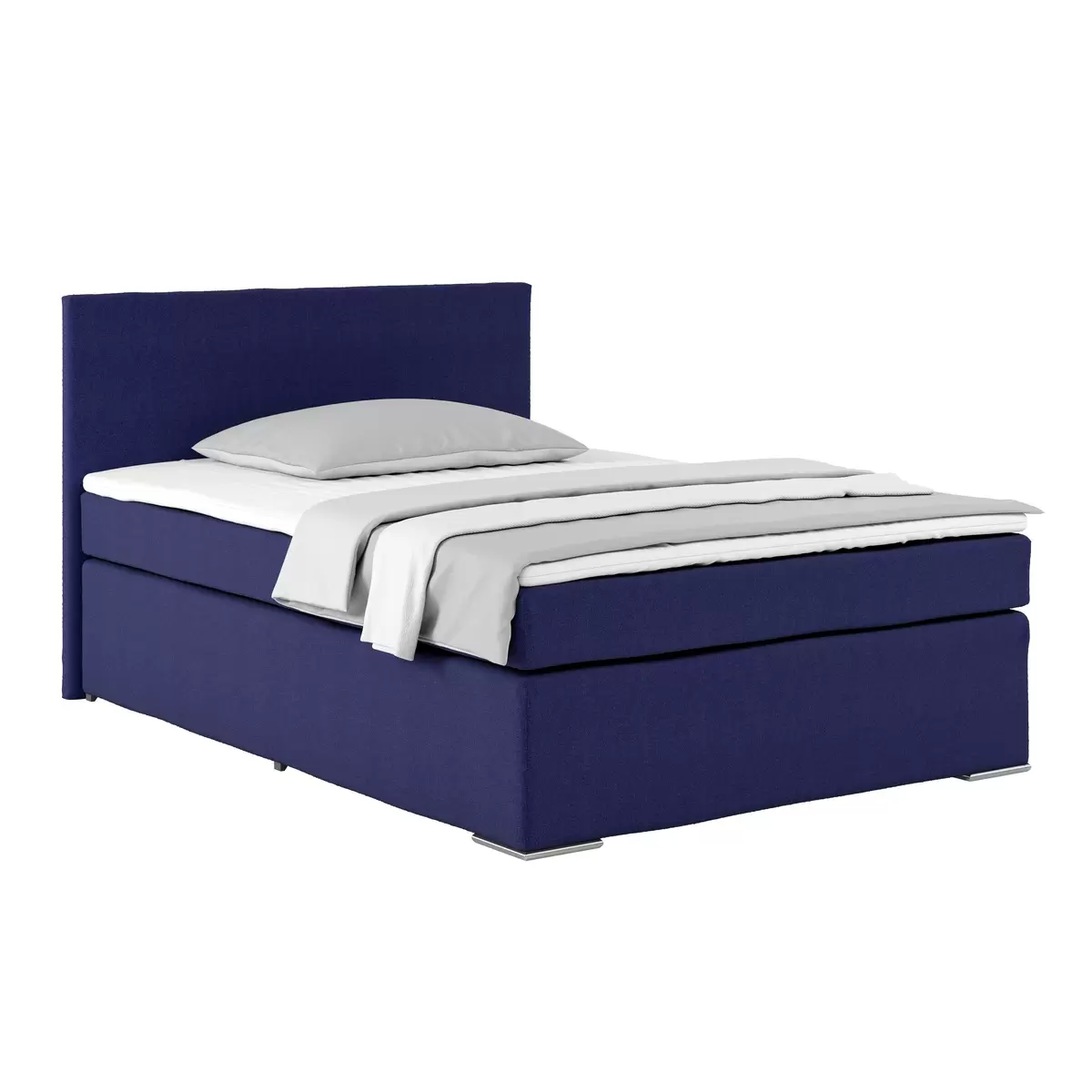 Boxspringbett Nero 140 x 200 dunkelblau