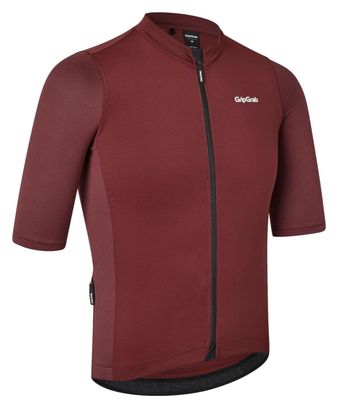 Maillot Manches Courtes GripGrab Essential Rouge