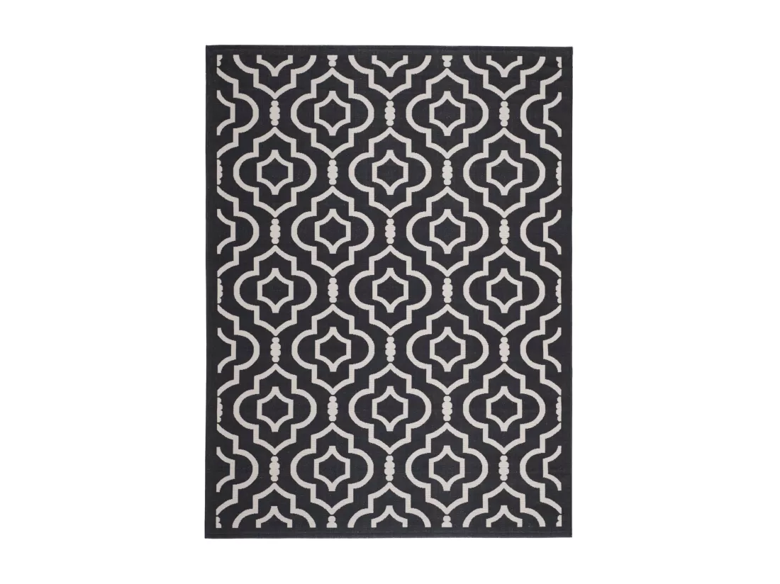 Tapis Black & Beige 160 X 231 cm - Mykonos