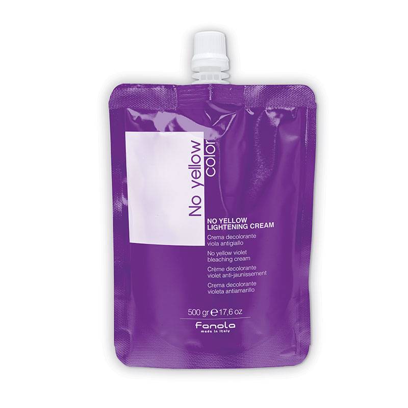 Crème décolorante violette anti-jaunissement No Yellow Color / 500g