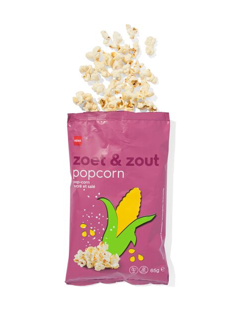 popcorn sucré et salé 65g