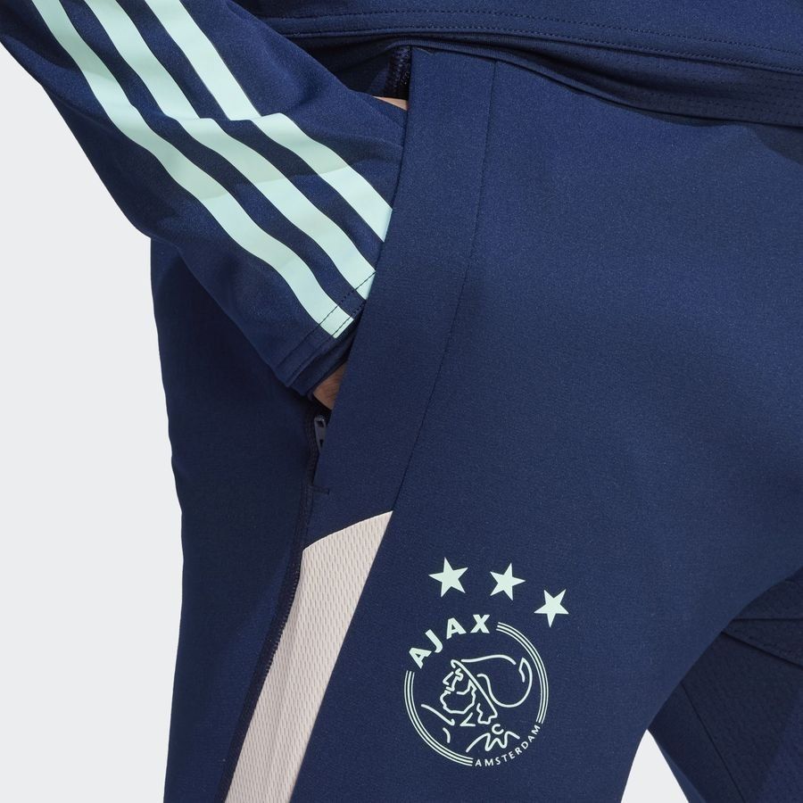 Ajax Bas de Survêtement Tiro 23 - Bleu Marine/Vert