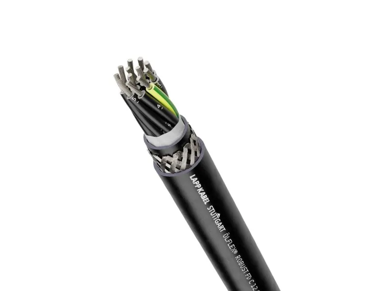 LAPP 26705/50 Slæbekædekabel ÖLFLEX® ROBUST FD C 12 G 0.75 mm² Sort 50 m