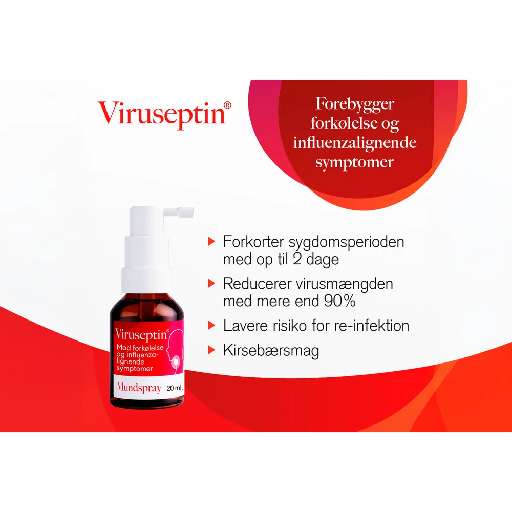 Viruseptin Mundspray - 20 ml.