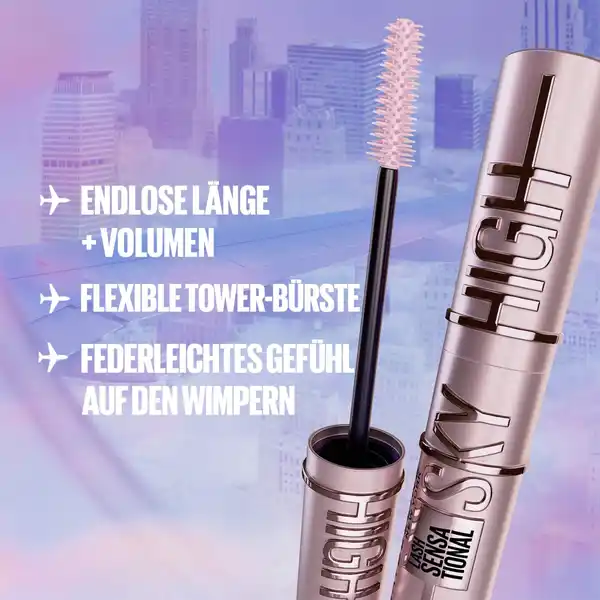 Lash Sensational Sky High Mascara Burgundy Haze