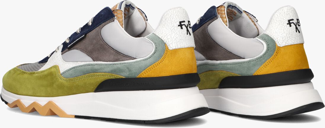 FLORIS VAN BOMMEL groene floris van bommel lage sneakers sfm-10155